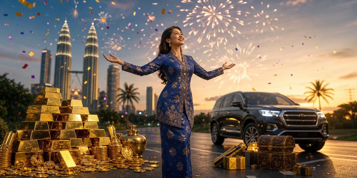 Pengguna Malaysia dalam pakaian tradisional baju kurung menggunakan platform pertaruhan dan VIP 1650